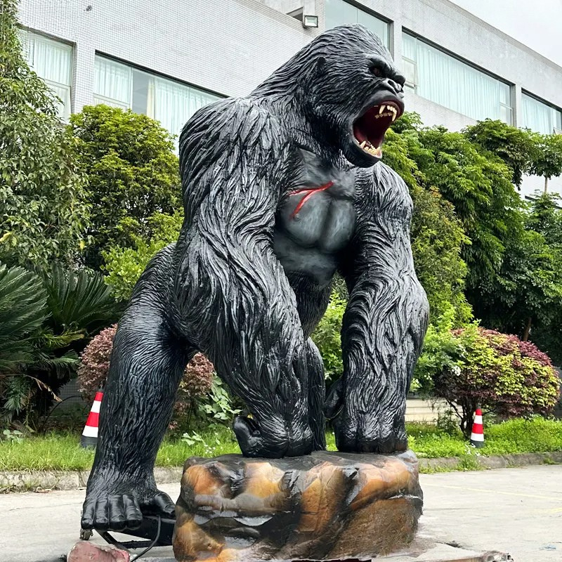 Statue Gorille géante