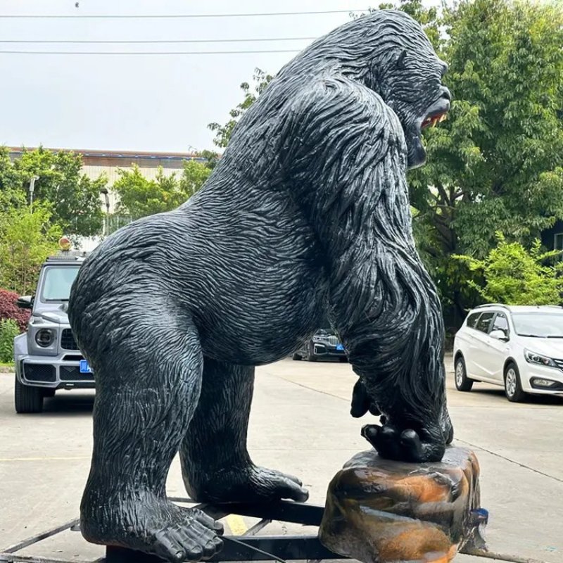 Statue Gorille géante