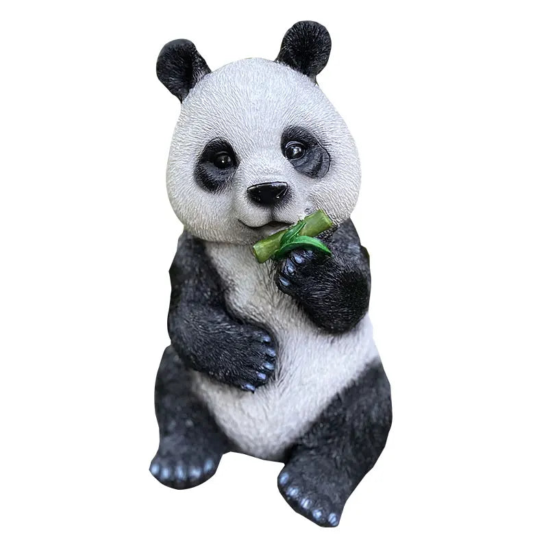 Statue de jardin panda