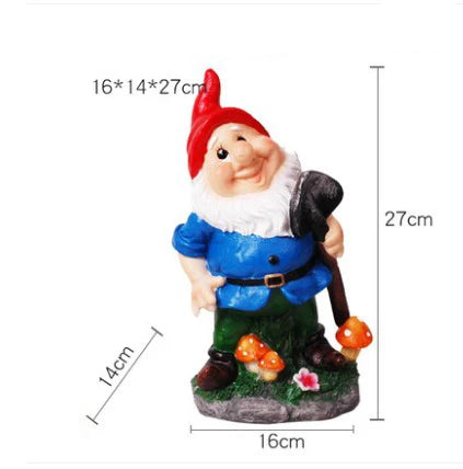 Statue de jardin blanche neige