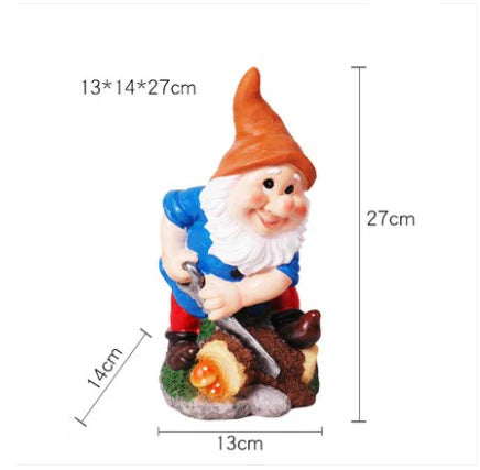 Statue de jardin blanche neige