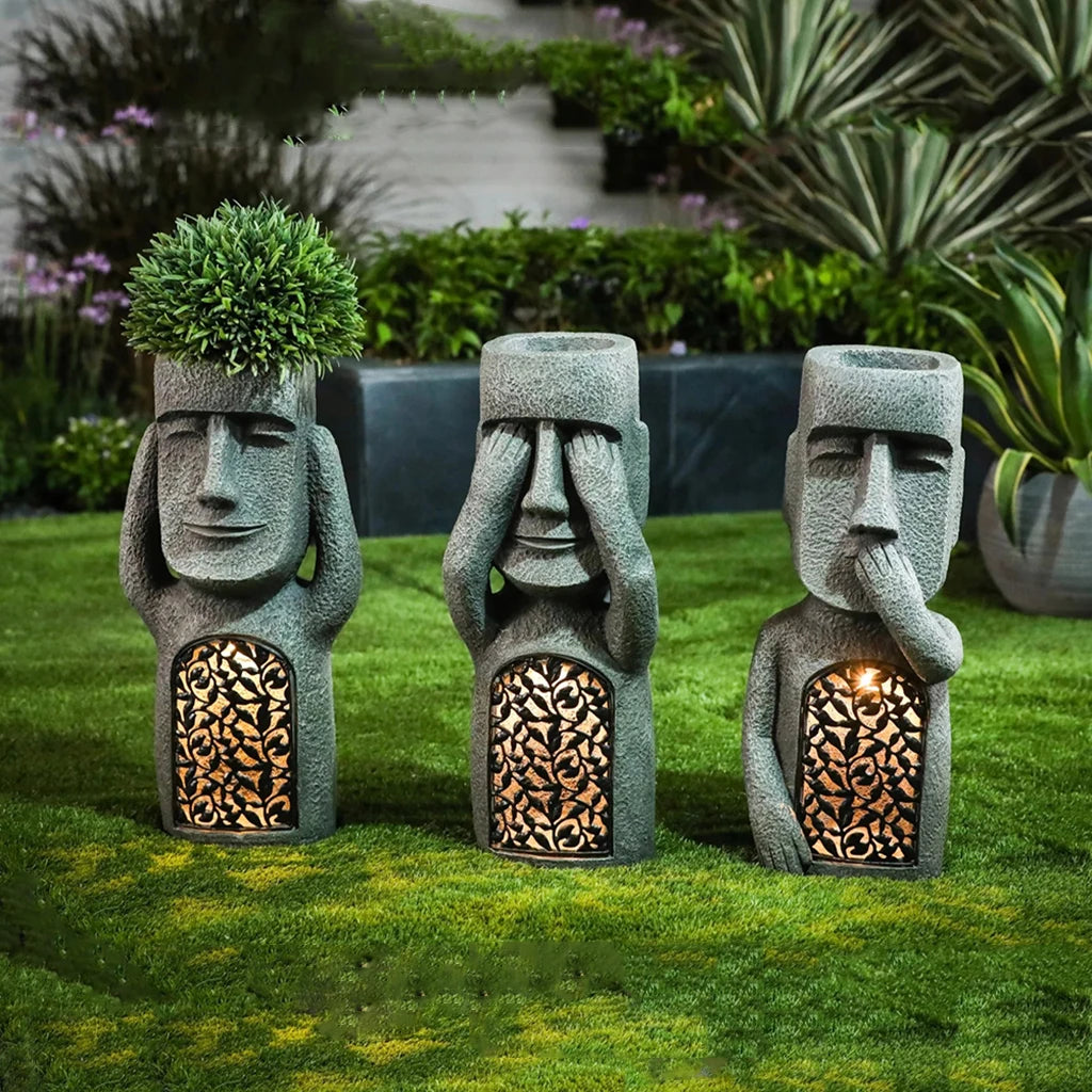 Statue de jardin Maoi