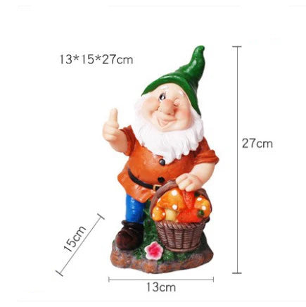 Statue de jardin blanche neige