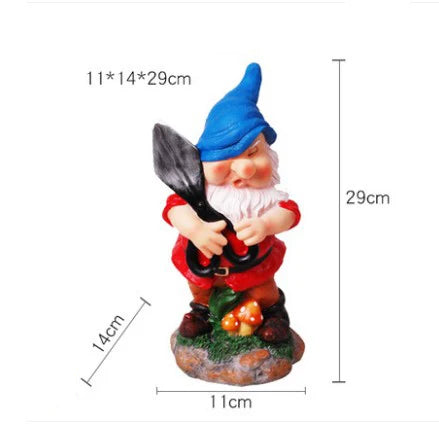 Statue de jardin blanche neige