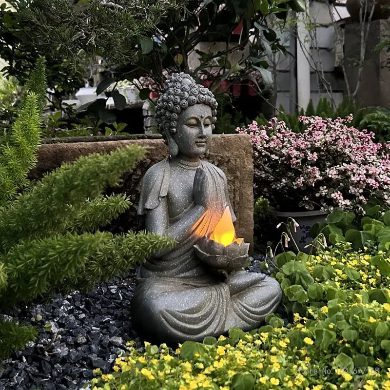 Statue Bouddha solaire