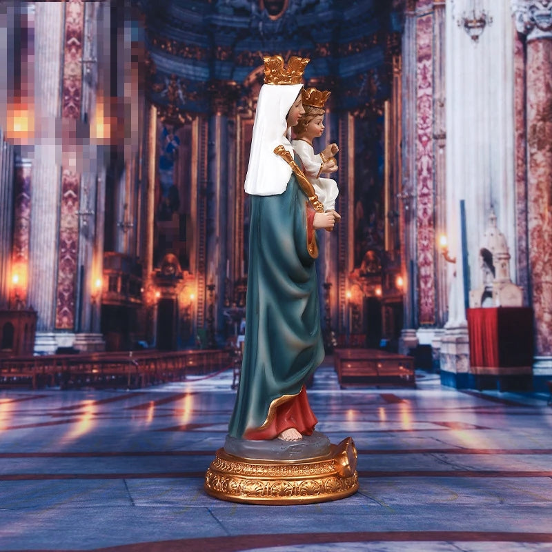 Statue Marie & Jésus