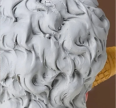 Statue David humoristique