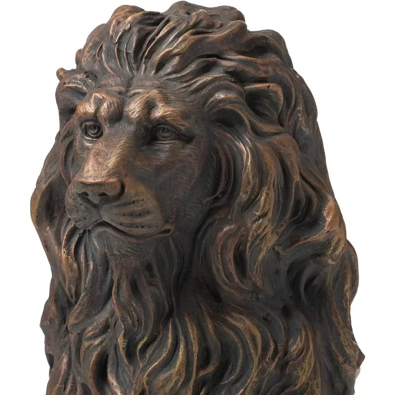 Statue de jardin lion