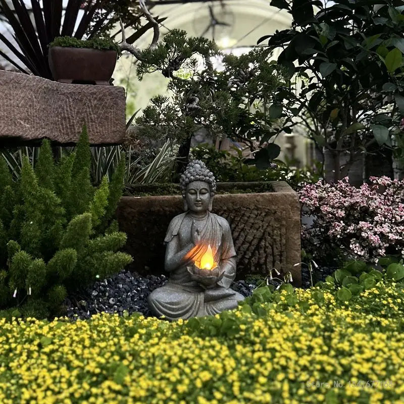 Statue Bouddha solaire