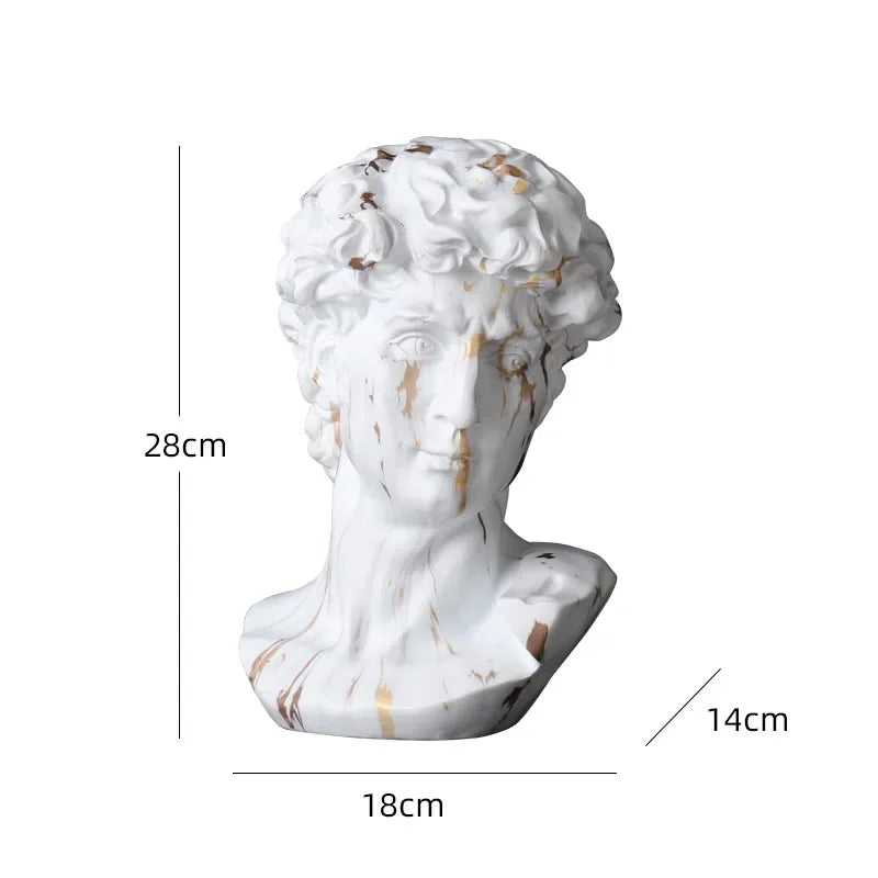 Statue David artistique