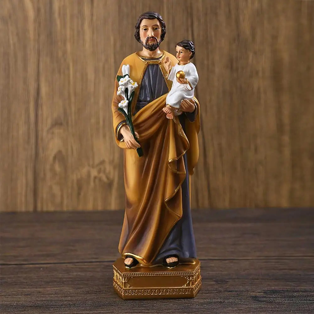 Statue Joseph & Jésus