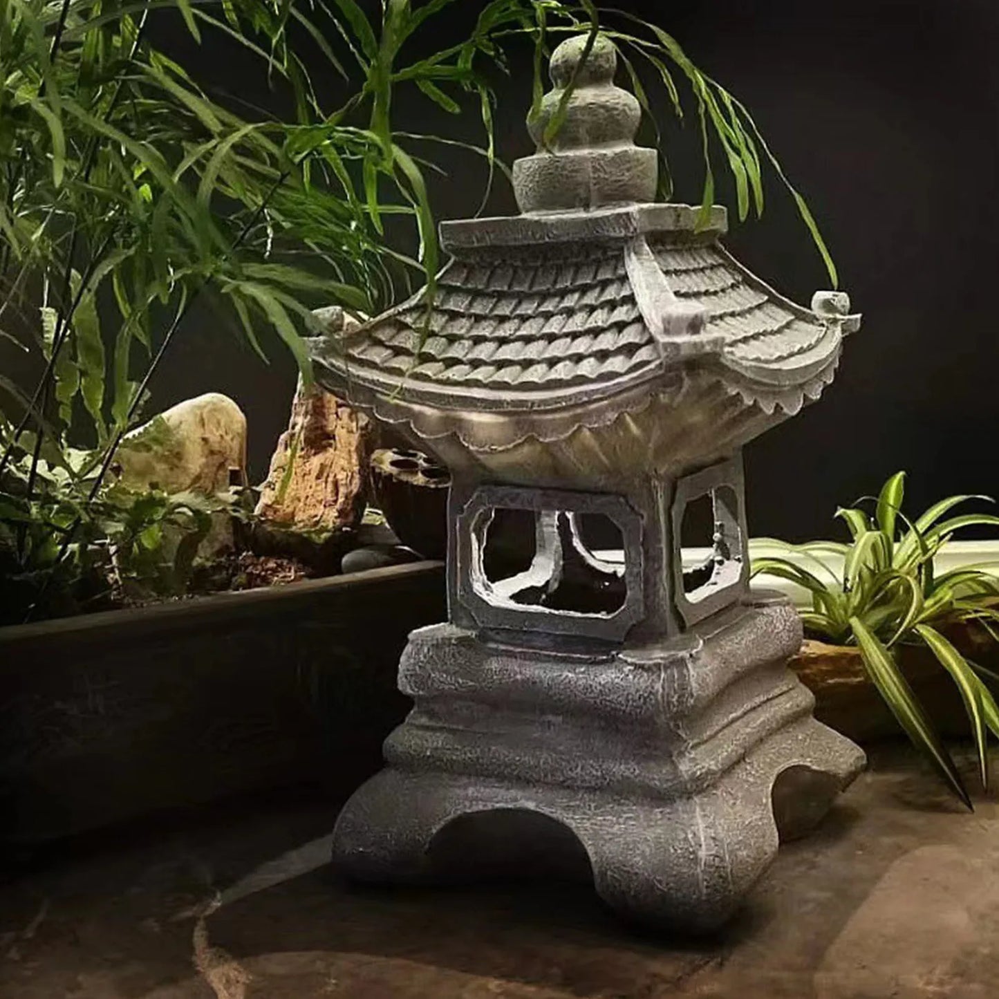 Statue de jardin japonaise