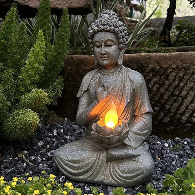 Statue Bouddha solaire