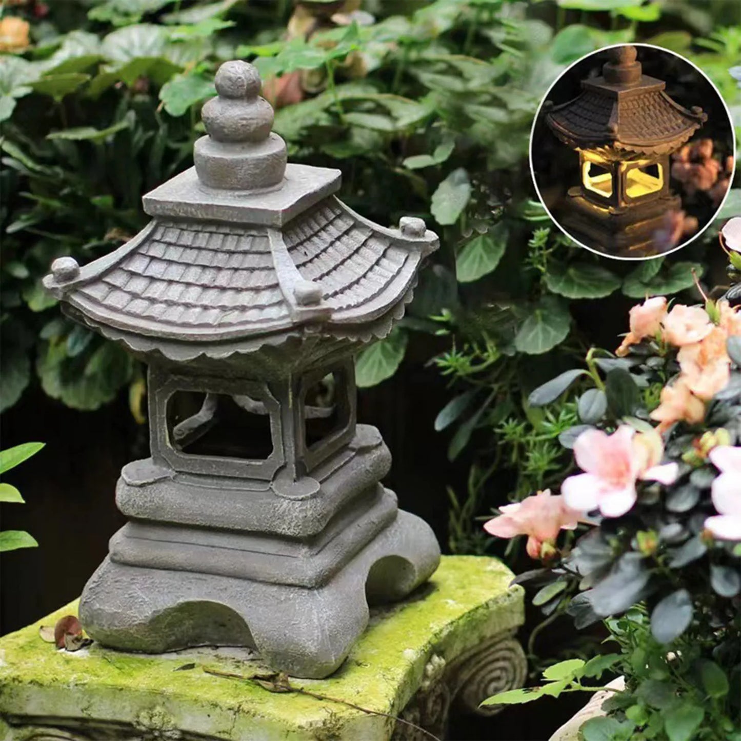 Statue de jardin japonaise