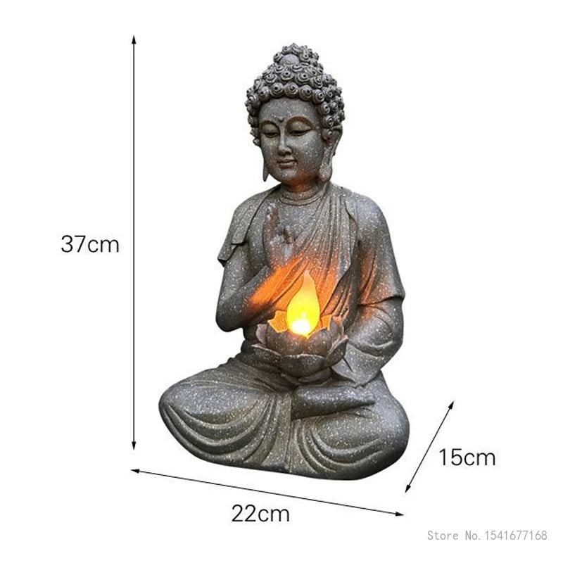 Statue Bouddha solaire