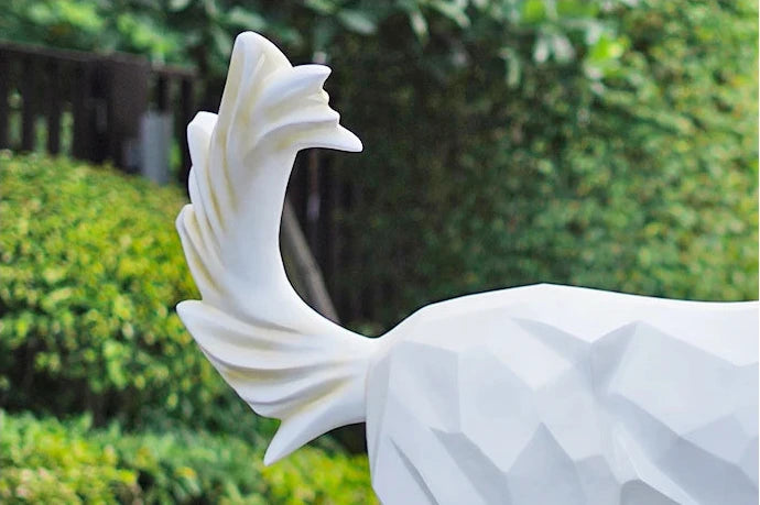 Statue de jardin cheval