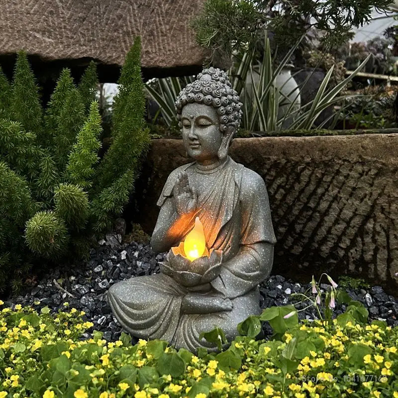 Statue Bouddha solaire