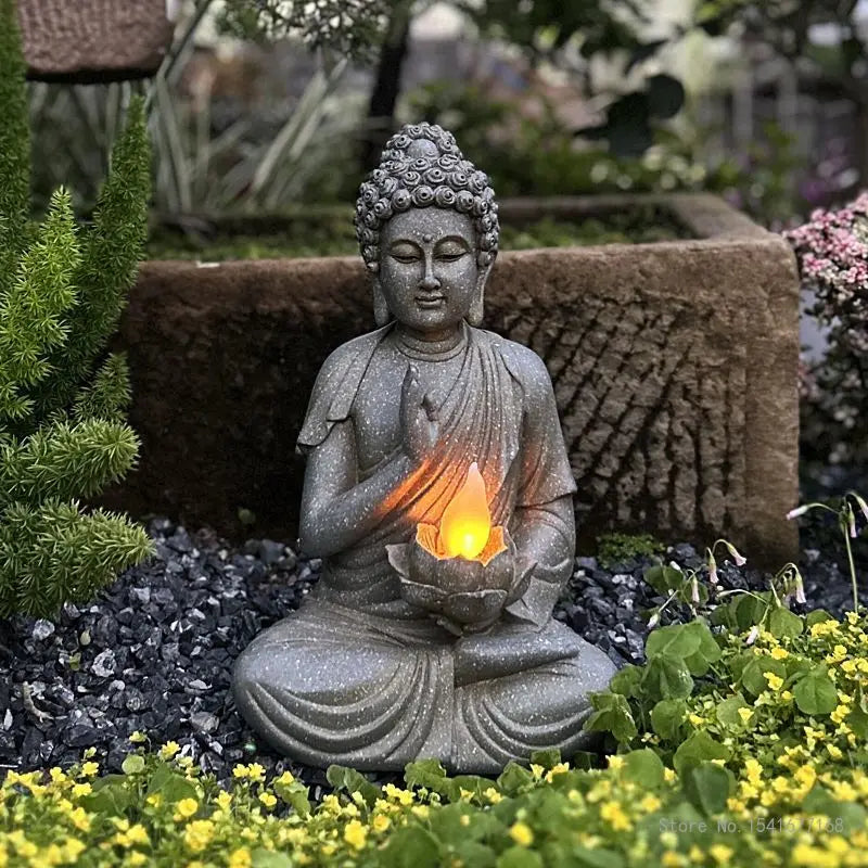 Statue Bouddha solaire
