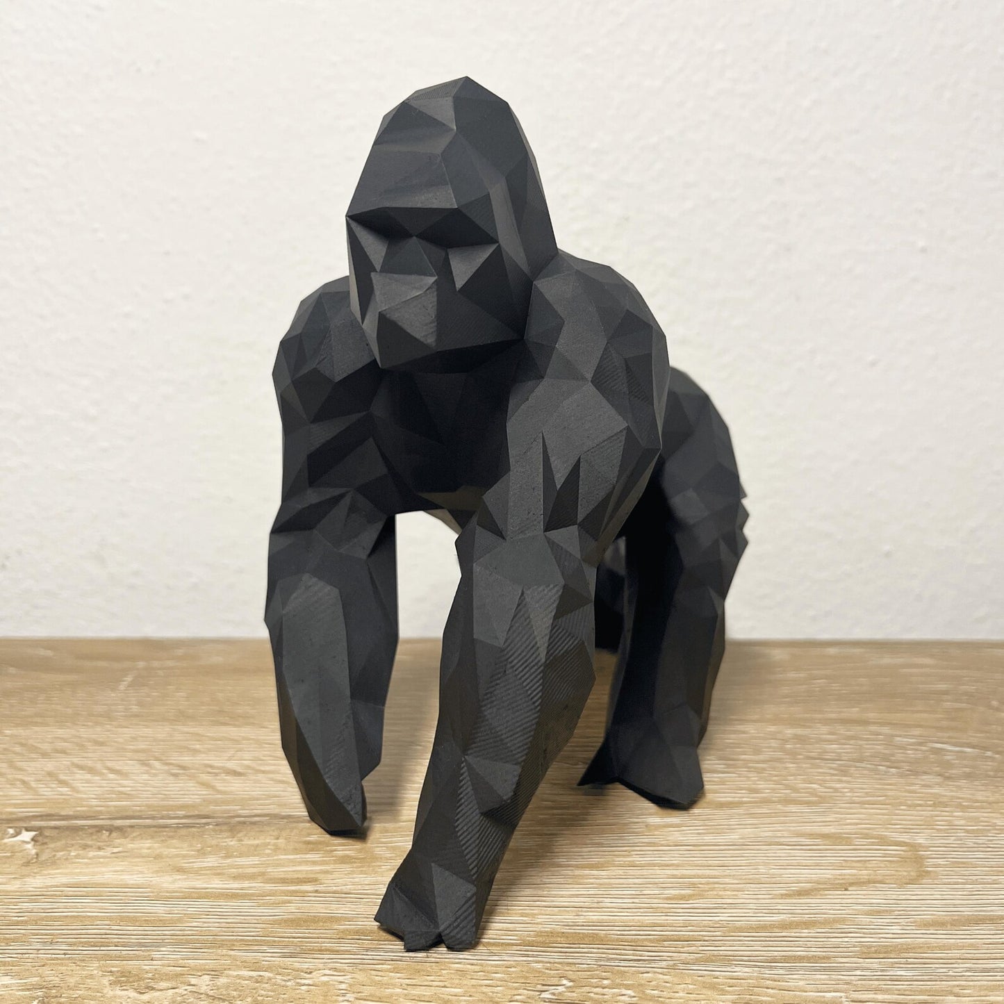 Statue gorille origami