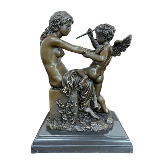 Statue Vénus & Cupidon