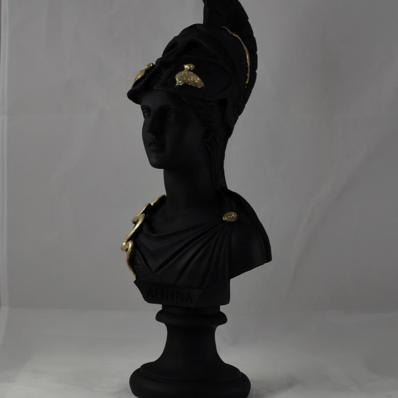 Statue Athéna luxueuse