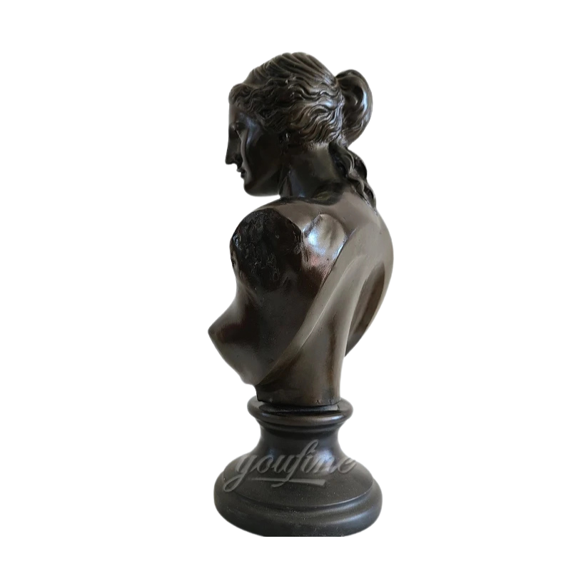 Statue du buste d'Aphrodite