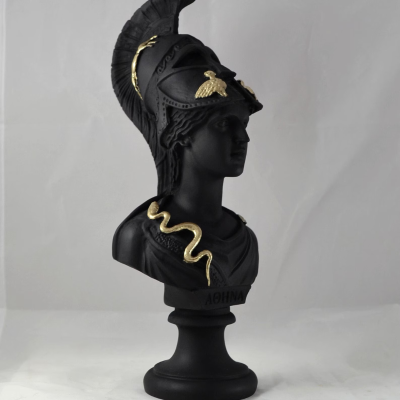 Statue Athéna luxueuse