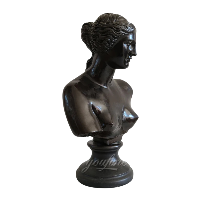 Statue du buste d'Aphrodite