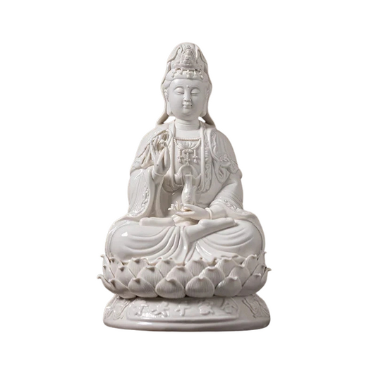 Statue Bouddha lotus