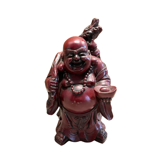 Statue Bouddha rouge