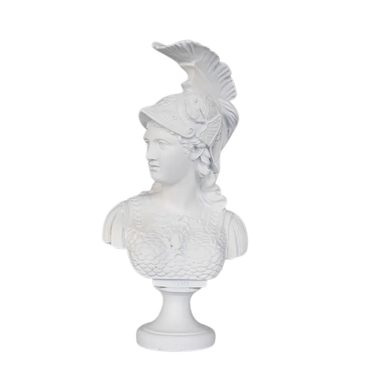 Statue Athéna blanche