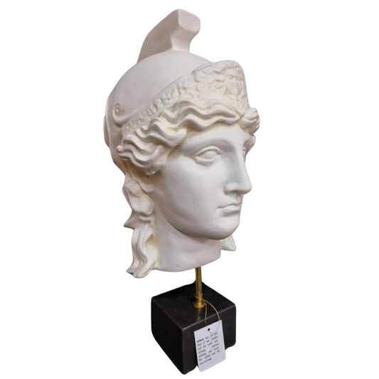 Statue visage Athéna