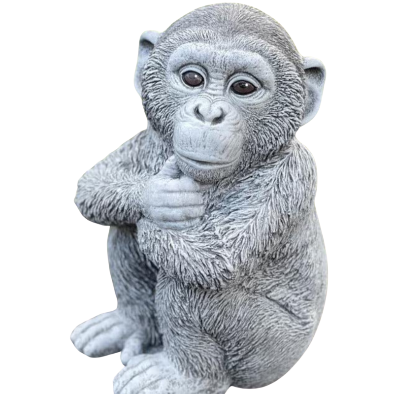 Statue de jardin singe