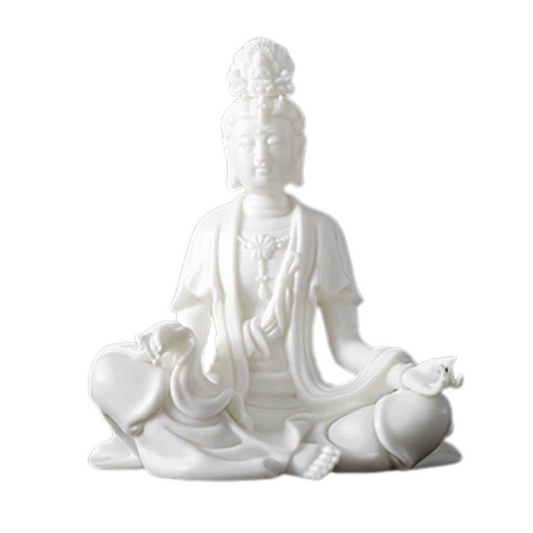 Statue Bouddha blanc