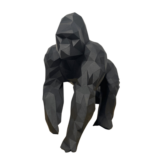 Statue gorille origami