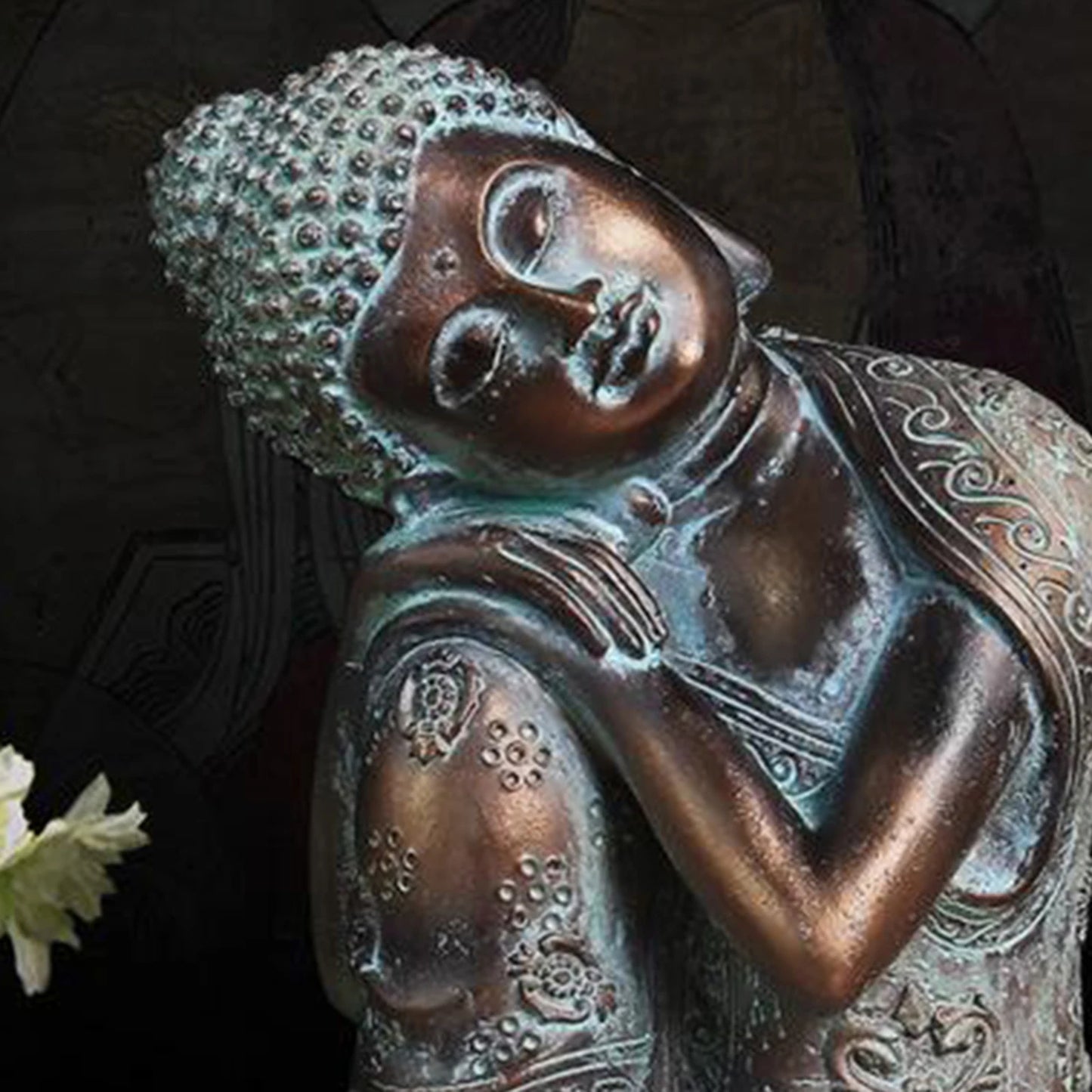 Statue Bouddha penseur