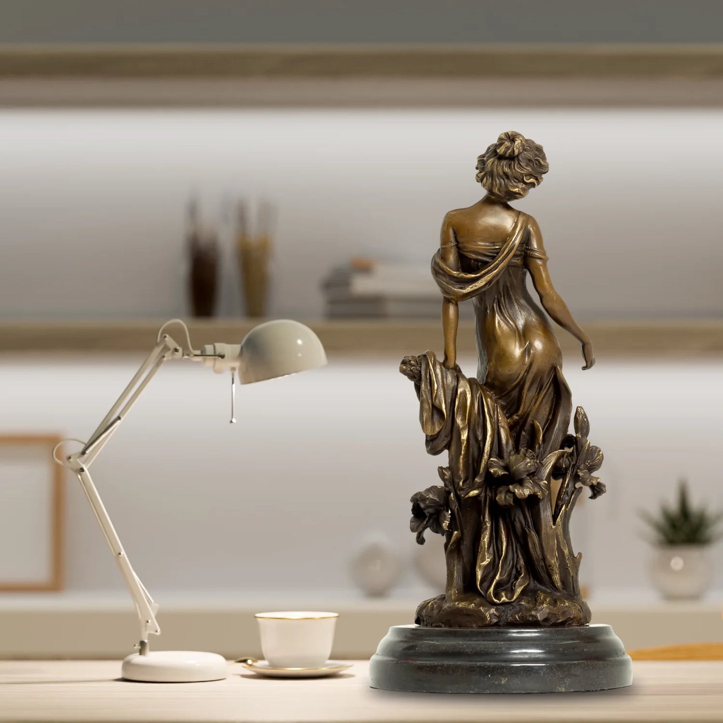 Statue Aphrodite en bronze