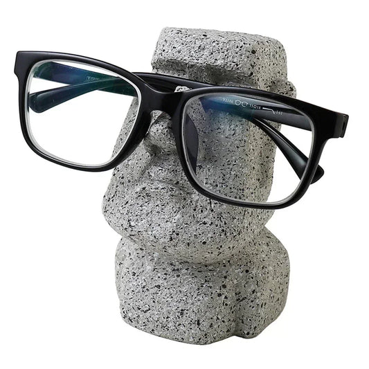 Statue moaï porte-lunettes