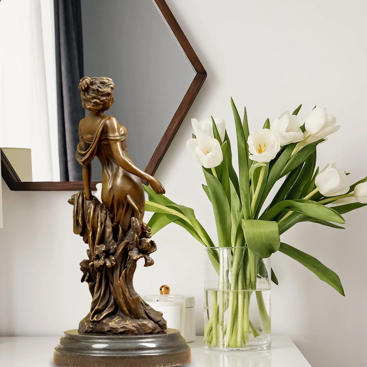 Statue Aphrodite en bronze