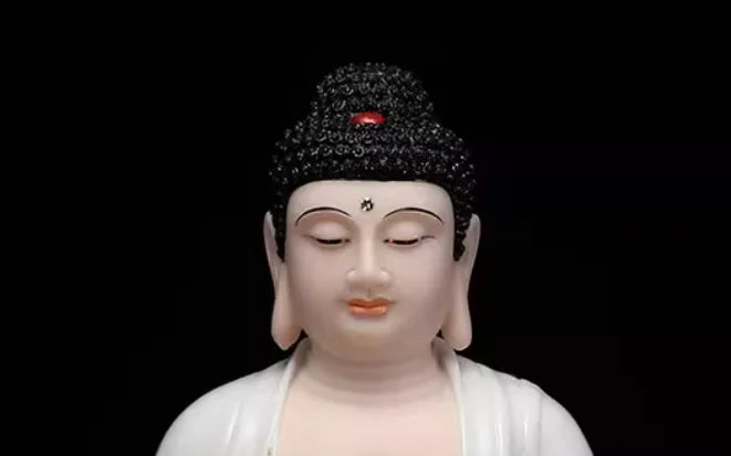 Statue Bouddha marbre