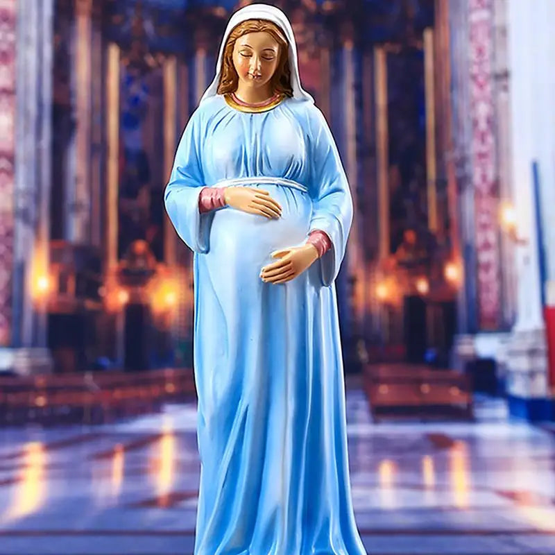 Statue Vierge Marie enceinte