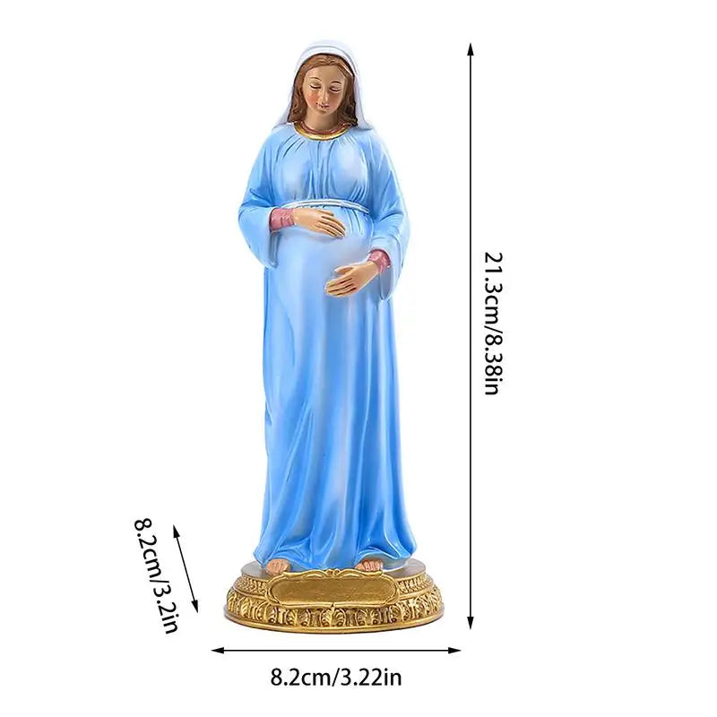 Statue Vierge Marie enceinte