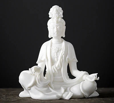 Statue Bouddha blanc