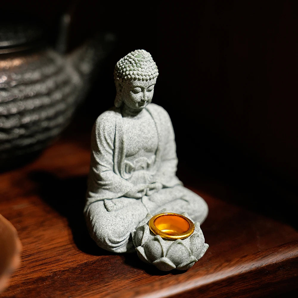 Statue Bouddha encens