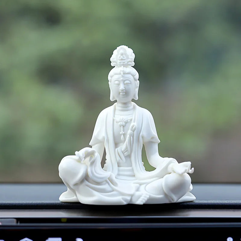 Statue Bouddha blanc