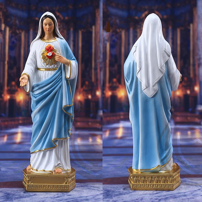 Statue Vierge Marie coeur immaculé