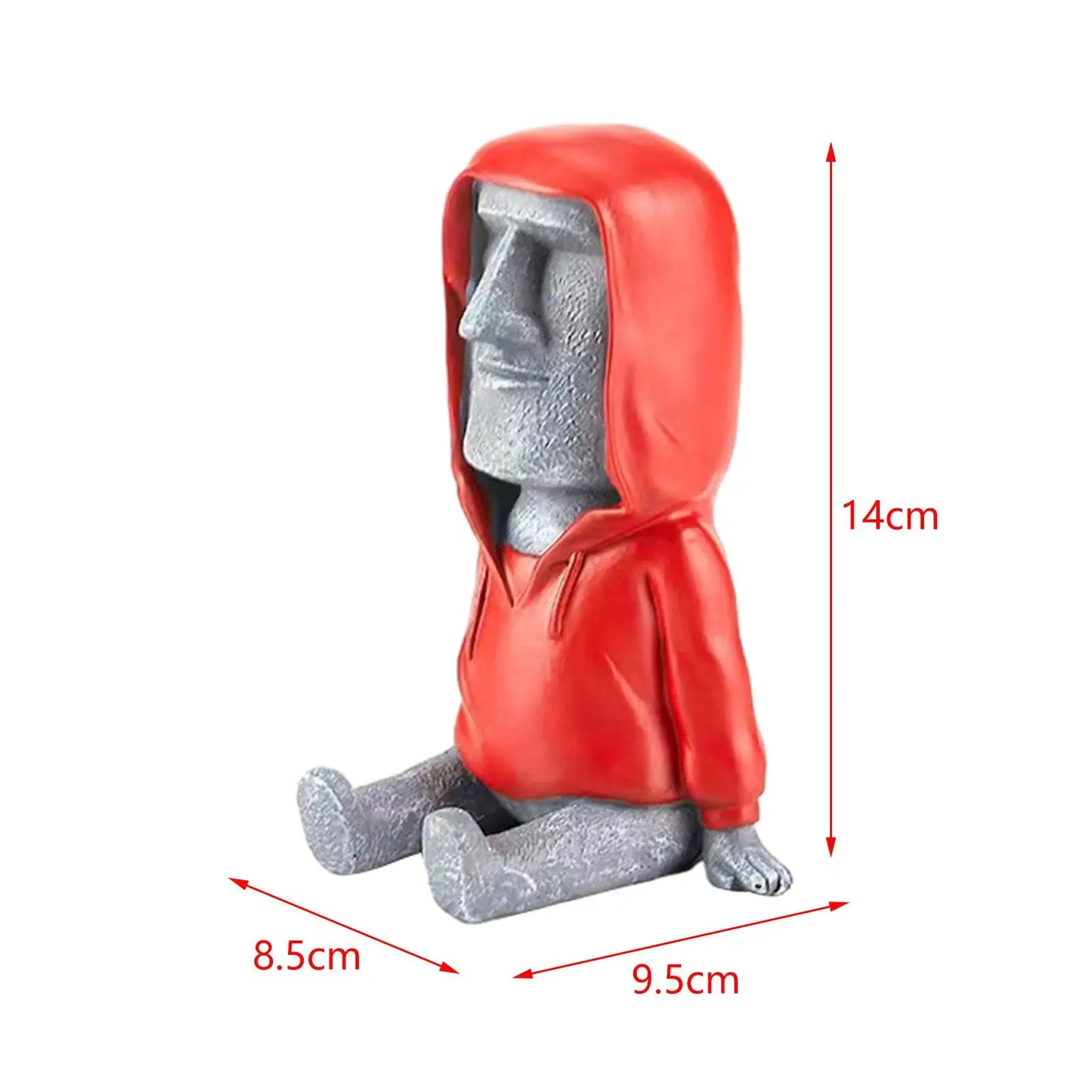 Statue moaï ergonomique