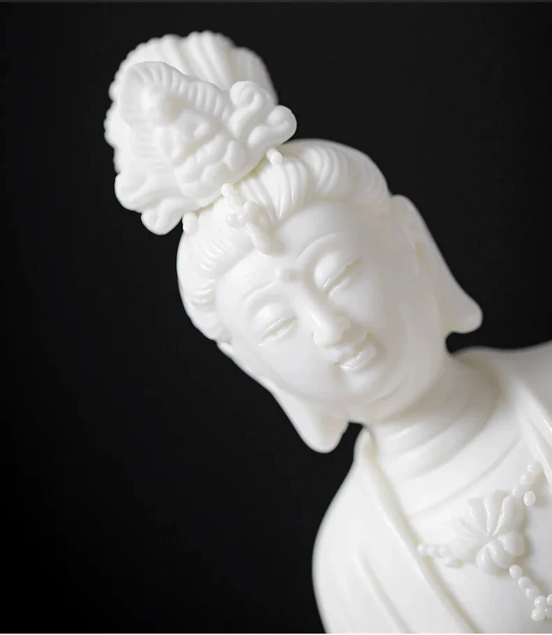 Statue Bouddha blanc