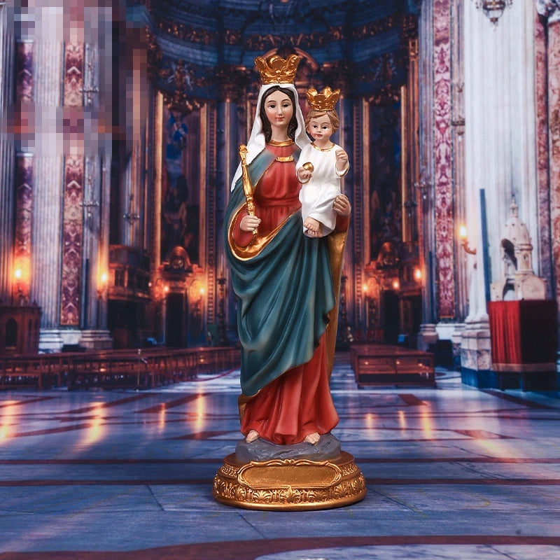 Statue Marie & Jésus