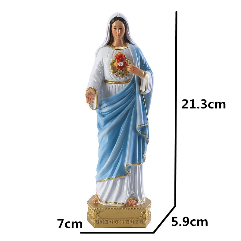 Statue Vierge Marie coeur immaculé